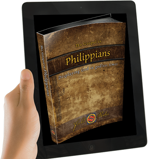 iPad with left hand – Philippians